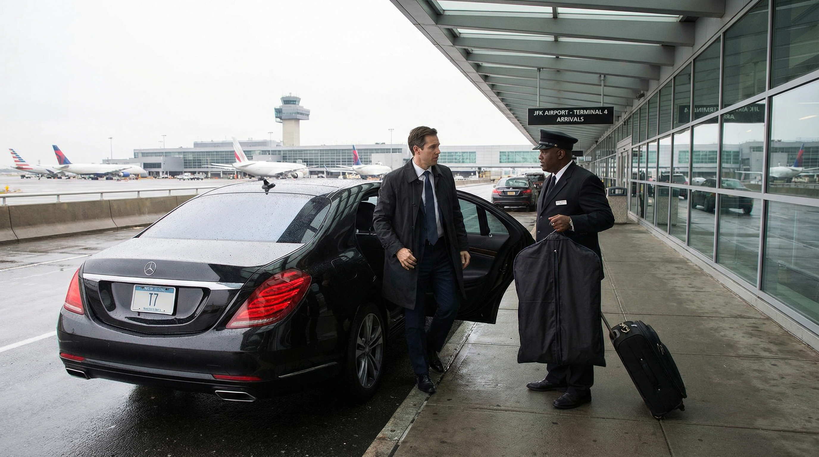 Executive airport transfer service